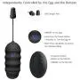 BOMBEX Silicone Bullet Vibrator, Remote Control Vibrating Egg, Waterproof & Rechargeable, 10-Function Sex Toys Vibe for Women or Couples,10 Mins Stand-by Time BOMBEX Silicone Bullet Vibrator, Remote Control Vibrating Egg, Waterproof & Rechargeable, 10-Function Sex Toys Vibe for Women or Couples,10 Mins Stand-by Time