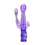 Double Vǐ-brátors 6 Speed Bendable Double Penetration Rabbit Vǐ-brátor Anále G-Spōt Stǐmulator Toys for Woman