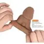 Silicone Scro-tum Stretcher Male Chá-stity Device Pê-NIS S^Leeve Delay Éjacul-ation Pê-NIS Ring Pê-NIS Cages for M^en-A