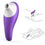 Clitor^ial Sucking Toys- Magic Wand Massager - Safe Medical Grade Silicone - Waterproof Massager - Mini Body Outdoor Travel for Easy Carry