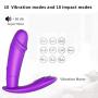 Wireless Handheld Massager USB LED Portable Body Therapeutic Massager for Feminine Care