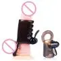 W-HELLO Male Massager Massager Ring Impotence Erection Enhancer Delay Prolong Aid Adult Toy