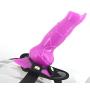 WY-Massagrel 7 Inch Vibrǎting ród Lesbian Couples Vibrǎting Strapon Ultra Elastic Harness pnis Strap on for Men Realistic consoor Strapless by by WY-Love