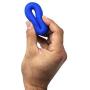 XL Soft Silicone Cock Ring Set 3 Pack by Lynk Pleasure (Blue) Stretchy Premium Erection Enhancer Penis Rings for Mens Sexual Wellness | Stay Harder & Last Longer