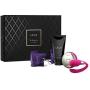 Lelo The Confession Luxury Gift Set for Couples, Silk-Chain Cuffs & Moisturizer