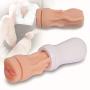 Pocket Pussy Adult Sex Toys Stroker - Silicone Male Masturbator Cup Masturbation Toys with 3D Realistic Textured Pocket Vagina Pussy for Men Real-Life Touch and Feeling, Flesh