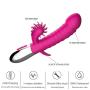 Sekslife 100% High Quality Silent Rotating & Thrusting Wand Vibrantor for Women Cordless Relaxing Toy Rechargeable 7 Multi-Frequency Toys Discreet Package