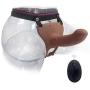 Vibrating Hollow Strap On for Men Wireless Remote Control Sleeve