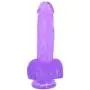 Realistic Jelly Dildo - Suction Cup Base for Hands Free Masturbation - Adult Sex Toy Realistic Jelly Dildo - Suction Cup Base for Hands Free Masturbation - Adult Sex Toy