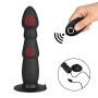 Rechargable Waterproof Huge anāl Plúg Toy Massager Remote Control Bùtt Toys for Male with Suction Cup