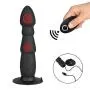 Rechargable Waterproof Huge anāl Plúg Toy Massager Remote Control Bùtt Toys for Male with Suction Cup