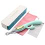 LED Wireless Waterproof Vibrator 10 Kinds of Silent Vibration Mode and USB Cable Charging is Safer and More Convenient for Bedroom, Patio, Garden, Yard, Parties, Wedding