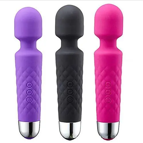Mini Halo,&quotThe Original" Compact Power Wand Massager, Wireless, 20x Multi-Speed Vibrations pack 1 color Vary