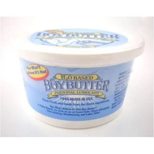 Boy Butter Personal Lube, H2O Formula (8 Oz. Tub) Boy Butter Personal Lube, H2O Formula (8 Oz. Tub)