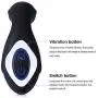 UTIMI Vibrating Butt Plug Prostate Massager Anal Plug Vibrator Sex Toy 10 Speed Silicone USB Charging Vibrations for Men and Women