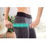 Nicole Miller Muscle Roller, 16.5" Body Massage Back Leg Muscle Roller Stick for Relief Muscle Soreness (Teal)