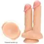 Qbyoop 8.27 Inch Double Sided Big Toy Real Feel Soft Flexible Double Head Massage Relax Massager Wand Qbyoop 8.27 Inch Double Sided Big Toy Real Feel Soft Flexible Double Head Massage Relax Massager Wand