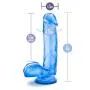 Eden 7" Realistic Feel Flexible Dildo Sex Toy Suction Cup Harness Compatible (Blue) Eden 7" Realistic Feel Flexible Dildo Sex Toy Suction Cup Harness Compatible (Blue)