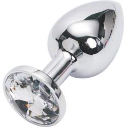 Great Gift Idea: Valentine s / Birthday Gift ~ Stainless Steel Attractive Butt PLUG Anal Jewelry SMALL (Diamond) ~ Made in US