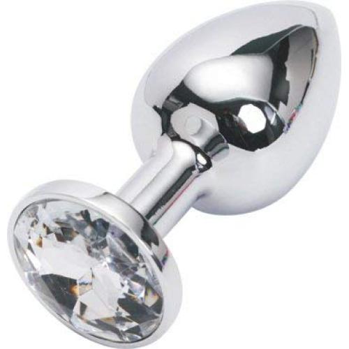 Great Gift Idea: Valentine s / Birthday Gift ~ Stainless Steel Attractive Butt PLUG Anal Jewelry SMALL (Diamond) ~ Made in US