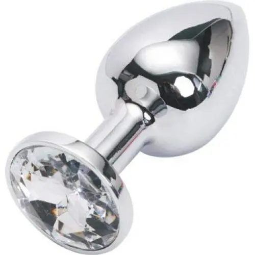 Great Gift Idea: Valentine s / Birthday Gift ~ Stainless Steel Attractive Butt PLUG Anal Jewelry SMALL (Diamond) ~ Made in US