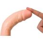 Zemalia 14 Inch Realistic Dildo Double Dong Silicone Sex Toy for Women