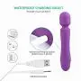 XSEXO Powerful Cordless Massage Wand Handheld with Multi Speeds Personal Rechargeable Waterproof Massager Therapy Body for Muscle Aches and Sports Recovery (Purple) XSEXO Powerful Cordless Massage Wand Handheld with Multi Speeds Personal Rechargeable Waterproof Massager Therapy Body for Muscle Aches and Sports Recovery (Purple)