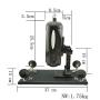 FREDORCH Love Machine Adjustable Thrusting Sex Machine with Dildo Attachments Adult Toys for Women