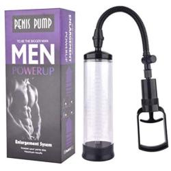 Toystour Male Pump New Peni Pump Vacuum Massager for Men Pumps Transparent Pumps Bottle Manual Exerciser for Male