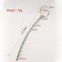 Sound Catheter Stainless Solid Beads Plug (Silver) Sound Catheter Stainless Solid Beads Plug (Silver)