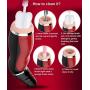 Jrtie- Relax Toys Sǔckǐng Mǎssager Cup, Mens Electric Moaning Pusseys Strocker Sleeve Toys with Multi Modes - Orǎl Automatic Cup, T-Shirt Toy