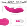 Clitoral Vibrator, G Spot Clit Dildo Vibrators, Waterproof Rechargeable Clitoris Stimulator with 9 Vibration Patterns Sex Toys for Women