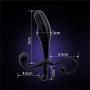 Chen-love1 Male Pró-státés Massager，Therapeutic Personal Massager - Black Rubber Handheld Massage Tools & Equipment