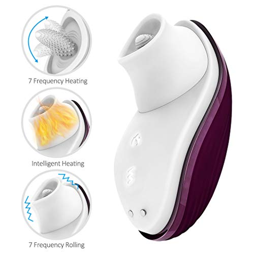 Women Pussey Licker Toy for Women Six Toy with Tongue and Suction Clǐtorals Suctǐon Toy, USB Rechargeable Waterproof G Spotter Toys for Women Suction 100% Secret