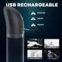 Male Penis Vacuum Pump,Enhancement Pumps with 4 Suction Intensities Automatic Enlargement Masturbator with Quiet Sucking for Stronger Bigger Erections Rechargeable Training Device with Privacy Packag Male Penis Vacuum Pump,Enhancement Pumps with 4 Suction Intensities Automatic Enlargement Masturbator with Quiet Sucking for Stronger Bigger Erections Rechargeable Training Device with Privacy Packag