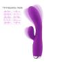 G-Spot Rabbit Vibrator Adult Sex Toys Waterproof Rechargeable Silicone Dildo Powerful Vibrating for Clitoris Vagina Penis Stimulator Wand Massager Cordless Sex Things for Women Men and Couples (2)