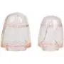 2pcs Soft Silicone Glans Sleeve Penis Extender Cock Ring for Male (Pink) 2pcs Soft Silicone Glans Sleeve Penis Extender Cock Ring for Male (Pink)