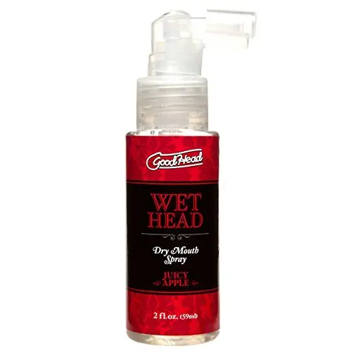 Doc Johnson GoodHead - Wet Head - Dry Mouth Spray - Instantly Moisturize Your Mouth - Juicy Apple - 2 fl. oz.(59 ml) Doc Johnson GoodHead - Wet Head - Dry Mouth Spray - Instantly Moisturize Your Mouth - Juicy Apple - 2 fl. oz.(59 ml)