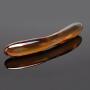 Glass Pleasure Wand Golden Crystal Dildo G Spot Stimulation Masturbation Wand Sex Toy for Women