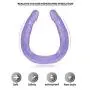 Lfcmf 21.56 inch Double Sided Big Toy Real Feel Soft Flexible Double Head Massage Safe PVC (Color : Blue) Lfcmf 21.56 inch Double Sided Big Toy Real Feel Soft Flexible Double Head Massage Safe PVC (Color : Blue)