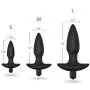 Qise Silicone Three Sizes Anal Plug Vibrator Adult Sex Toy for Masturbation (S) Qise Silicone Three Sizes Anal Plug Vibrator Adult Sex Toy for Masturbation (S)