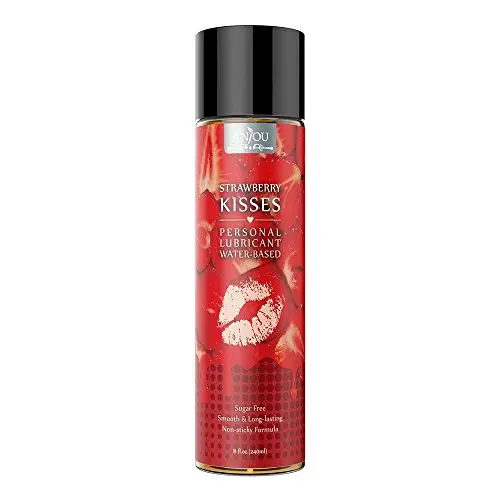 Personal Lubricant 8 oz Water Based Strawberry-Flavored Lube for Women, Men and Couples Personal Lubricant 8 oz Water Based Strawberry-Flavored Lube for Women, Men and Couples