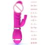 Villvi 12 Speeds T-hrusting R-otating Uograded Fat Rabbit Wand Toy for Women&Couples Waterproof&Whisper Quie