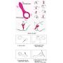 Women G-Spot Rabbit Waterproof Rechargeable 3 Motors Dildo Vibrator - Saprex® Silicone Clitoris Vagina Penis Stimulator Massager Sex Things for Men, Women and Couples #Peach