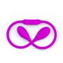 Wushuangyu Rechargeable Personal Wand Massager, Wireless with 12 Vibration Patterns - Double Head Vibrator - Vibrant Toy