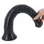 16.1 inch Safe Silic Real Soft Simulation Strong Suction SE Toy G Stick Didlen for Women, Black 16.1 inch Safe Silic Real Soft Simulation Strong Suction SE Toy G Stick Didlen for Women, Black