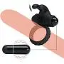 Tokky T-Shirt Medical Grade Silicone Enhancement Waterproof Six Ring,Adullt Male Toys Clit- Stimulating Vibrate Thing Clock Ring for Dicks Sixx Toys for Men