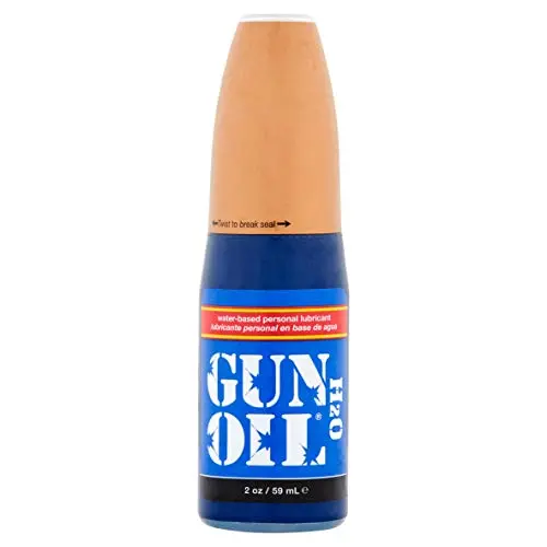 Gun Oil H2O Water Based Based Personal Lube Lubricant Ultra-concentrated: Net Wt. 2 Ounce or 59 Milliliter Gun Oil H2O Water Based Based Personal Lube Lubricant Ultra-concentrated: Net Wt. 2 Ounce or 59 Milliliter
