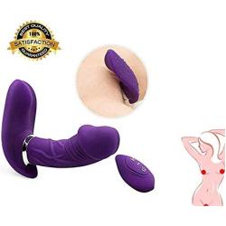 7-Speed Wireless Wearable Privacy Underwear Toy for Women (Purple)