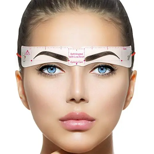 Eyebrow Stencils, Reusable Eyebrow Template, Eyebrow Shape Kit with Strap, 21 Fashionable Styles Extremely Elaborate Eyebrow Template, 9 Thick & 12 Thin Types Eyebrows Template for A Variety of Face Eyebrow Stencils, Reusable Eyebrow Template, Eyebrow Shape Kit with Strap, 21 Fashionable Styles Extremely Elaborate Eyebrow Template, 9 Thick & 12 Thin Types Eyebrows Template for A Variety of Face